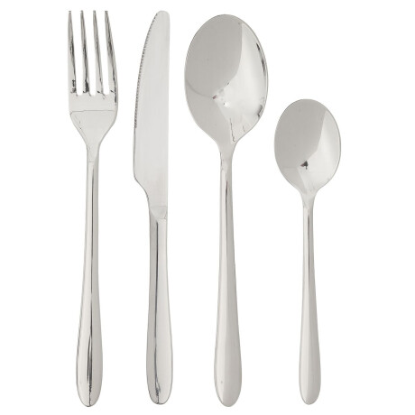 HEMA HEMA 16-delige Bestekset Bari (zilver)