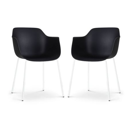 Set van 2 eetkamerstoelen Nora-Puk | Nolon