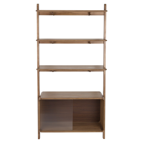 Zuiver Wandkast 'Rise' Walnoot, 180 x 90cm