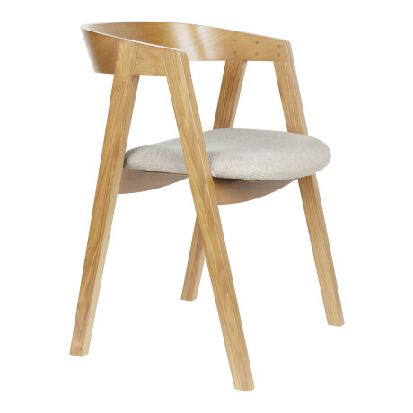 Zuiver Eetkamerstoel 'Mads' Essenhout, kleur Naturel