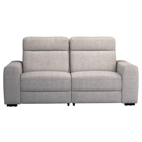 Leen Bakker - Bank James 3-zits - Belfast - Stof - Grijs - 95x198x100 Cm