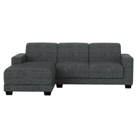 20% korting - Leen Bakker - Bank Aberdeen Met Chaise Longue Links - Kansas - Stof - Grijs - 158x238x84 Cm