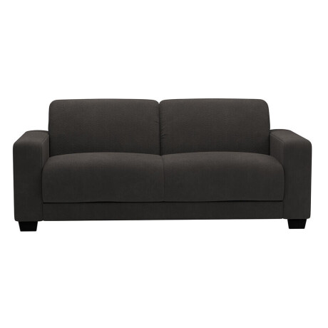 20% korting - Leen Bakker - Bank Aberdeen 3-zits - Preston - Antraciet - Stof - Grijs - 84x200x80 Cm