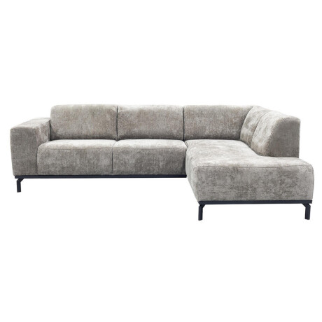 Leen Bakker - Hoekbank Lola Rechts - Stof - Beige - 191x259x78 Cm