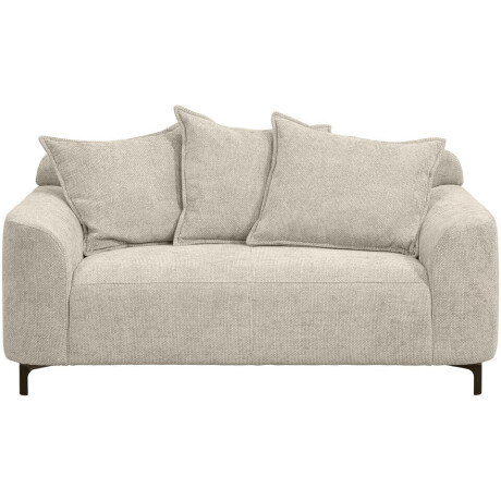 20% korting - Leen Bakker - Bank Elsa 2-zits - Eden - Stof - Beige - 99x168x84 Cm