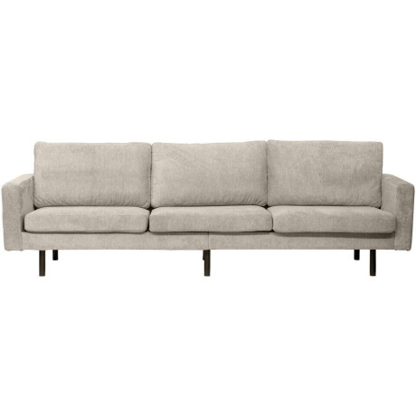 Leen Bakker - Bank Collin 4-zits - Stof - Crème - 90x280x81 Cm