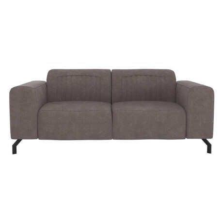 20% korting - Leen Bakker - Bank Otis 2-zits - Rook - Microleer - Grijs - 94x190x77 Cm