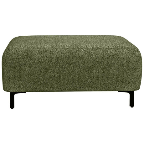 20% korting - Leen Bakker - Hocker Elsa - Anthology - Stof - Groen - 77x99x45 Cm