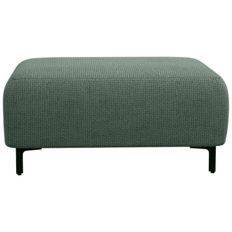 20% korting - Leen Bakker - Hocker Elsa - Eden - Salie - Stof - Groen - 77x99x45 Cm