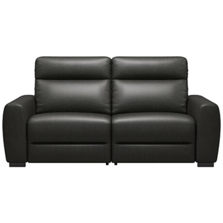 Leen Bakker - Bank James 3-zits - Melbourne - Stof - Zwart - 95x198x100 Cm