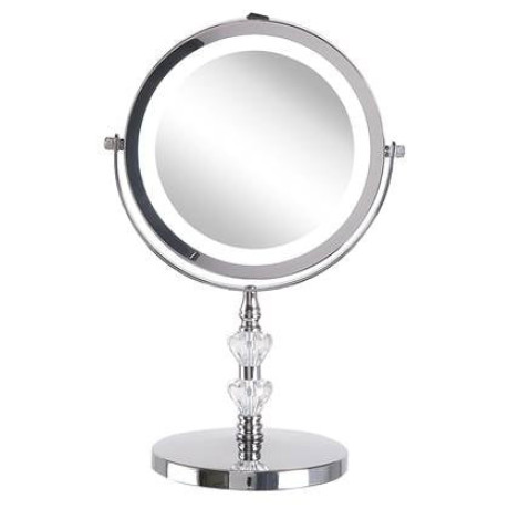 Beliani - LAON - make-up spiegel - Zilver - IJzer