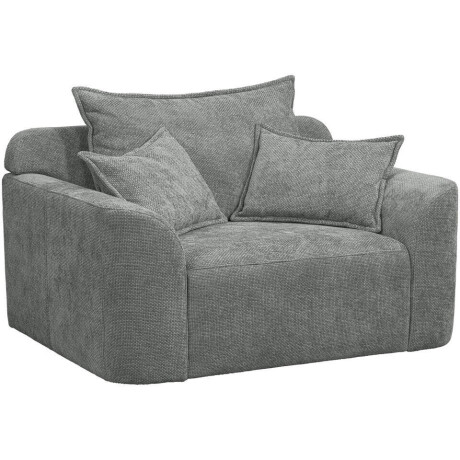 Leen Bakker - Loveseat Elsa - Eden - Stof - Grijs - 99x128x84 Cm