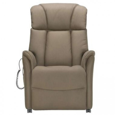 Relaxfauteuil Nebraska - stof - bruin - Leen Bakker