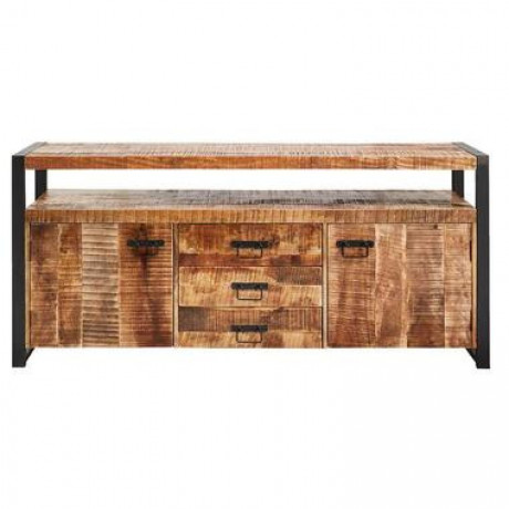 Dressoir Scott - bruin - 80x180x45 cm - Leen Bakker