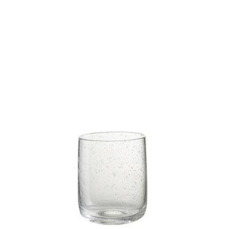 J-Line Yones glas - drinkglas - transparant - 6x