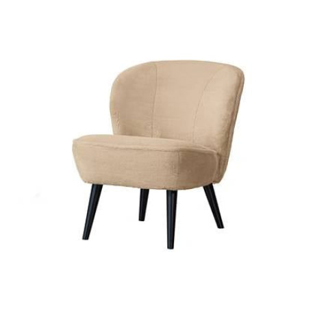 WOOOD Fauteuil Sara - Polyester - Naturel - 71x59x70