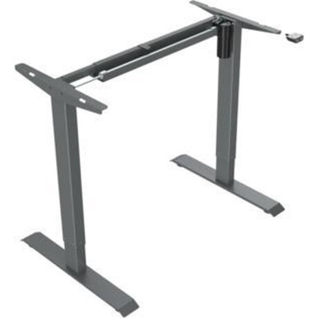 Elektrisch Verstelbaar Zit-Sta Bureau Frame 140Cm NEN 527 Grijs (RAL7045)