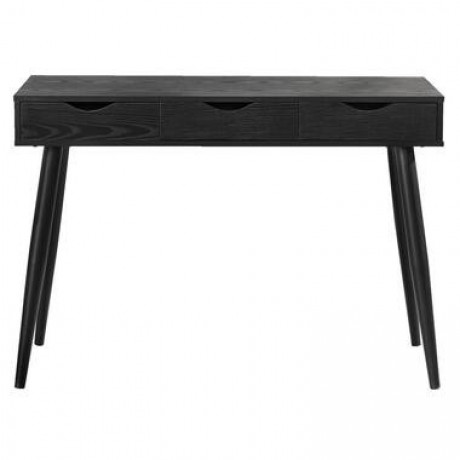 Bureau Montijo - zwart - 77,1x110x50 cm - Leen Bakker