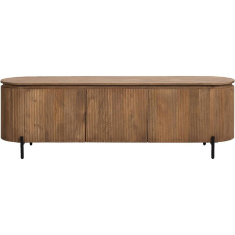 Leen Bakker - TV-meubel Vito - Licht - 56x180x43 Cm - Mangohout - Bruin