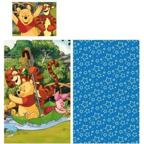 Winnie the pooh peuter dekbedovertrek 90x140 cm