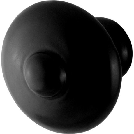 Meubelknop Rond 32x33mm Zwart smeedijzer