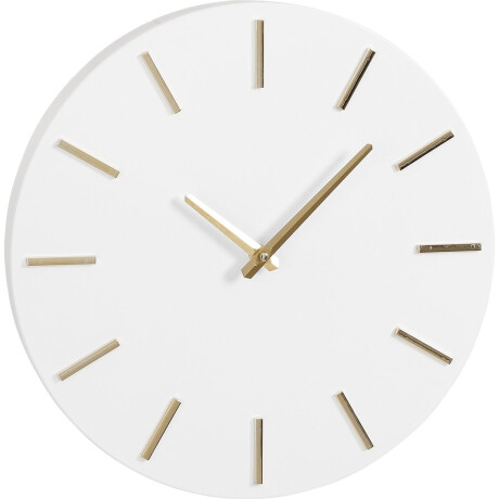 Mica Decorations - Brixen Wandklok - Ø36 cm - Wit