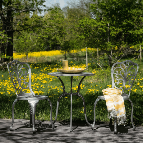 Nohr Bistroset 'Kamille' kleur Zilver