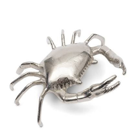 Riviera Maison beeldje Zilver - Ocean Crab - Aluminium