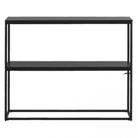 Wandtafel Quebec - zwart - 79x100x30 cm - Leen Bakker