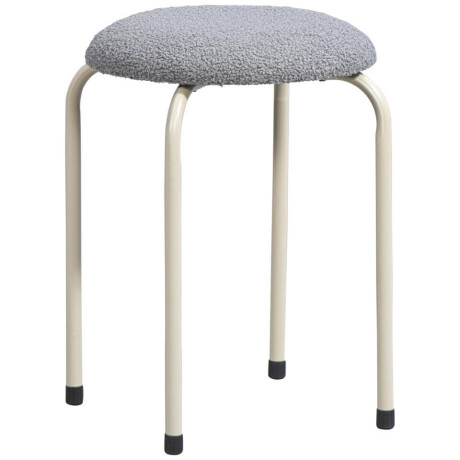 Leen Bakker - Krukje Coria - Antraciet - 48xØ31 Cm - Staal - Grijs - 30x30x48 Cm