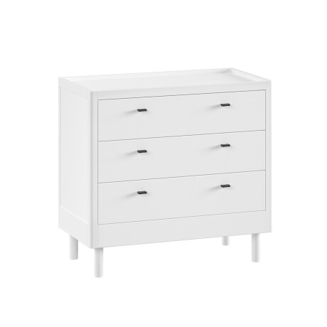 Commode Forrest - 3 lades - massief beukenhout - wit