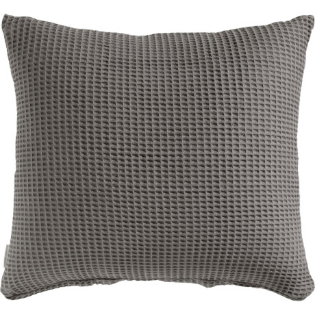 Heckettlane Wafel Kussensloop - Antraciet - 60x70cm - Antraciet