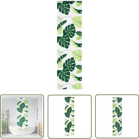 vidaXL Badkamerroutine - Douchegordijn - Doucherolgordijn met cassette 60x240 cm stofbreedte 56 cm - Waterdicht - Ruimtebesparing - Opbergcassette