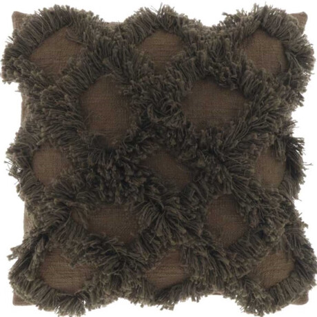 Unique Living | Kussen Olwen 45x45cm bison brown | Kussen woonkamer of slaapkamer