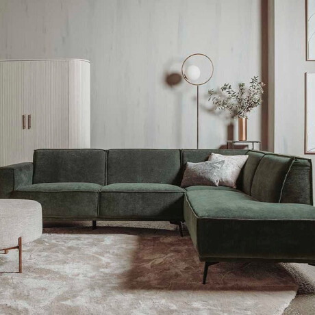 Hoekbank Leeds | Groen