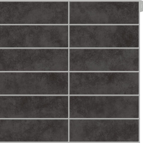 ApexArte® Plaktegels - Tegelsticker Keuken - Wandpanelen Zelfklevend - Zwart