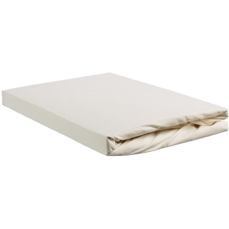 Ambiante Katoen - Splittopper Hoeslaken - 180x200 - Gebroken wit