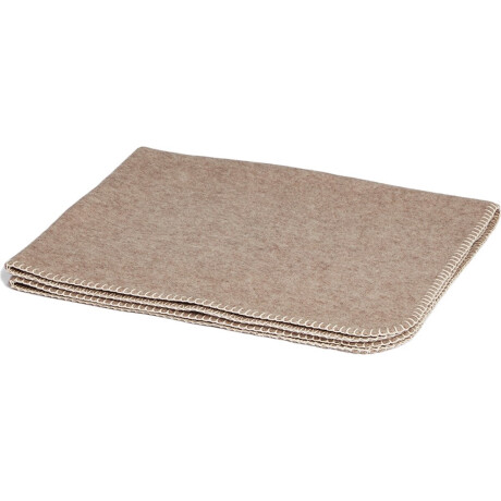 Yumeko babydeken merinowol beige melange 75x100