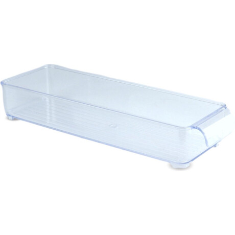 Orange85 Koelkast organizer - Doorzichtig - 30x10,5x5 cm - Transparant - Vleeswarendoos - Bewaardoos
