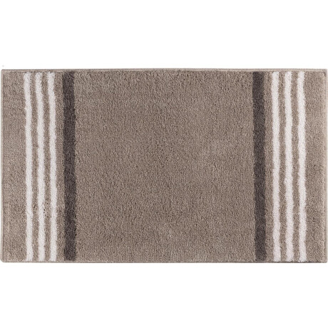 Casilin Badmat Antislip 70x120cm Lima - Waterabsorberende Badkamermat - Wasbaar en Sneldrogend - Voor Douche en Bad - Hoogpolig - Acryl - Rechthoek - Bruin, Zand