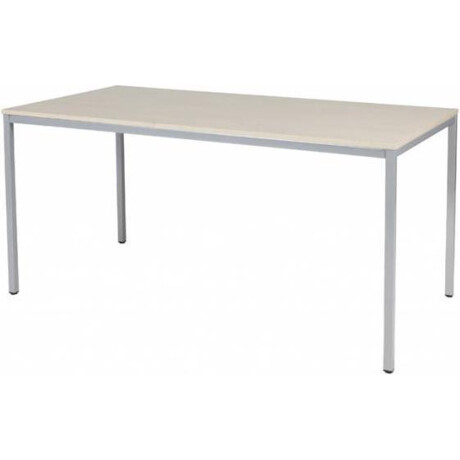 Bureautafel - Domino Basic 160x80 Eiken - alu frame
