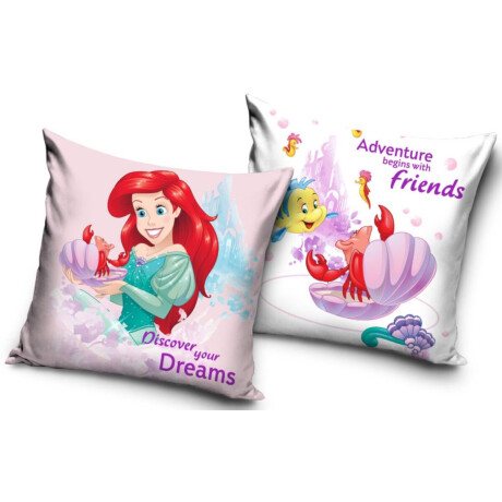 Disney Princess Ariel Kussenhoes 40x40 cm Velours