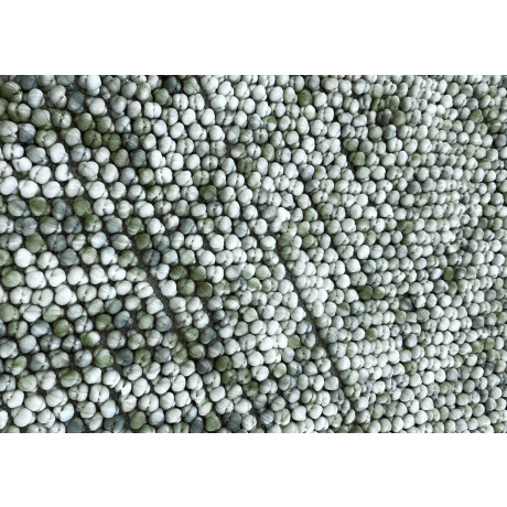 Zohome Badmat Zola - Army Green - Badkamermat - Badmat Antislip - 50% Katoen 50% Polyester - 60x100