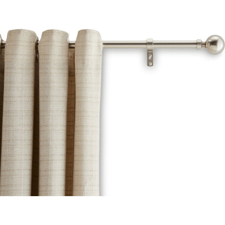 ACAZA Gordijnroede - Gordijnrails 3 meter - Gordijnroede uitschuifbaar - Gordijnstang 255-375 cm - Zilver