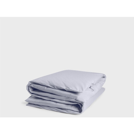 Yumeko dekbedovertrek percal katoen lavendel blauw 260x240 (zonder slopen) - Bio, eco & fairtrade