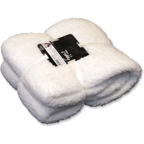 Unique Living | Teddy plaid 150x200cm off white