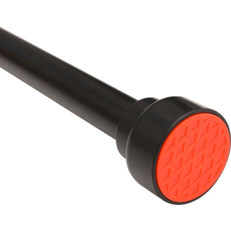 Signature Home Leeds Gordijnroede Uitschuifbaar - Gordijnroede Zonder Boren - extra grip - Zwart - 135-250 cm