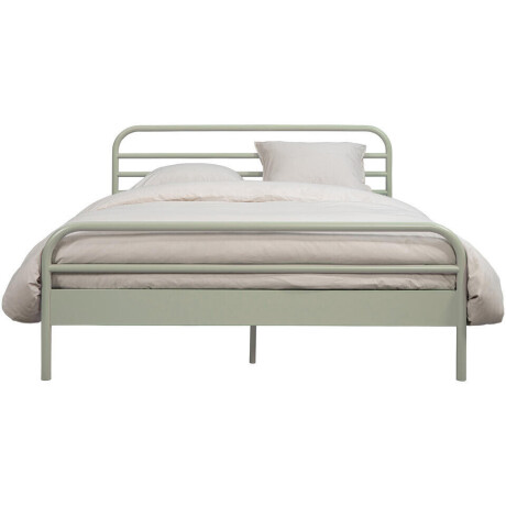 Leen Bakker - Bed Jada - 160x200 Cm - Metaal - Groen