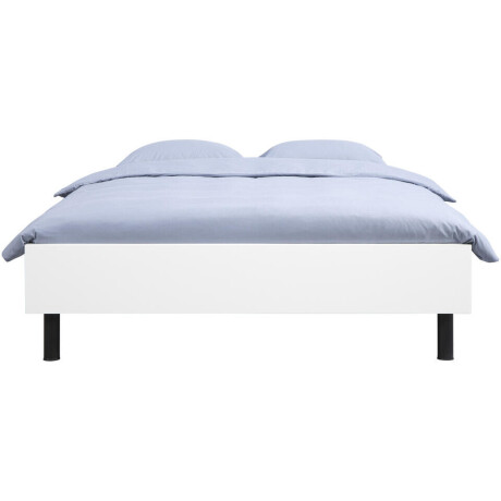 Leen Bakker - Bed Nova Comfort - 160x200 Cm - Spaanplaat - Wit