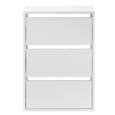 Leen Bakker - Ladeblok Genua - 70x50x40 Cm - Spaanplaat - Wit